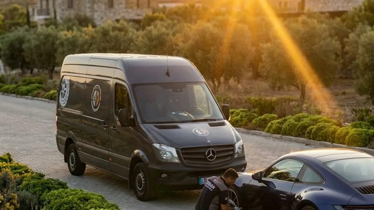 Urla mobil lastikçi 7/24 yol yardım aracı